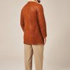 Men's Winter Brown Shearling Coat