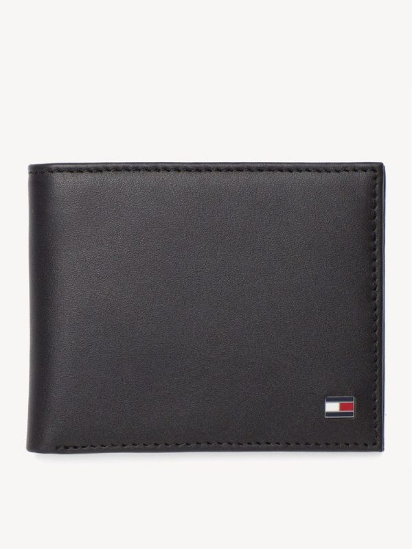Tommy Hilfiger Black Mini Eton Wallet-1