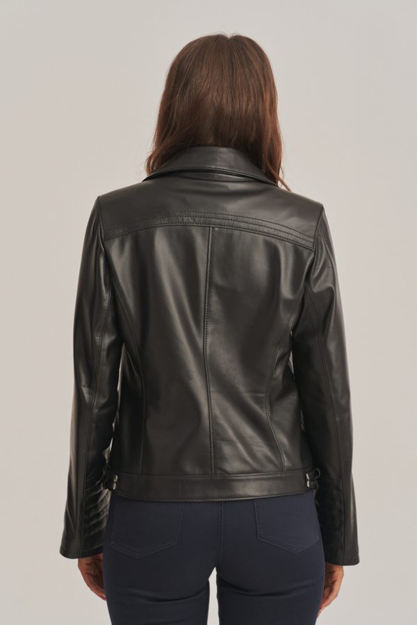Women’s leather jacket ramones type-2