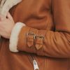 Women's Sheepskin Aviator Jacket